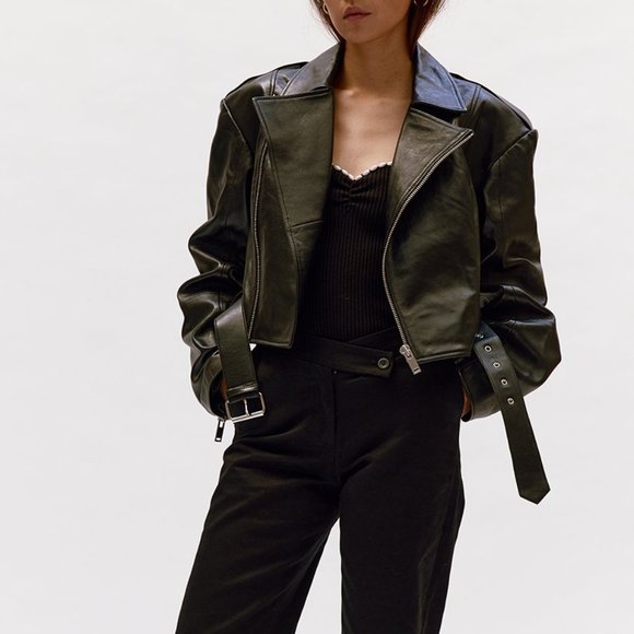Musier Paris Jackets & Blazers - Musier Paris Kesley Leather Jacket